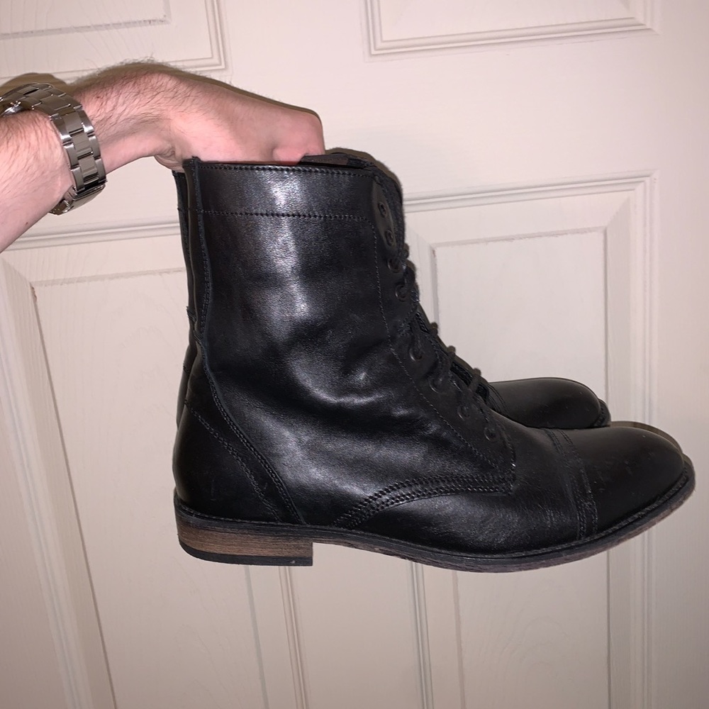 Steve Madden combat boots